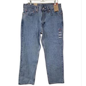 Levi's Men's Blue Jeans Relaxed FIT 550 New With Tags Size 34 X 30